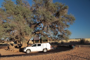 Camping at Sossusvlei