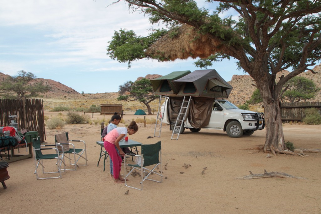 Campsite at Klein Aus Vista, Aus Namibia